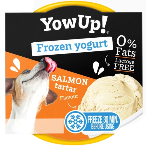 Yow Up! Frozen Yogurt Salmon Tartar 110g | Jogurt dla psa
