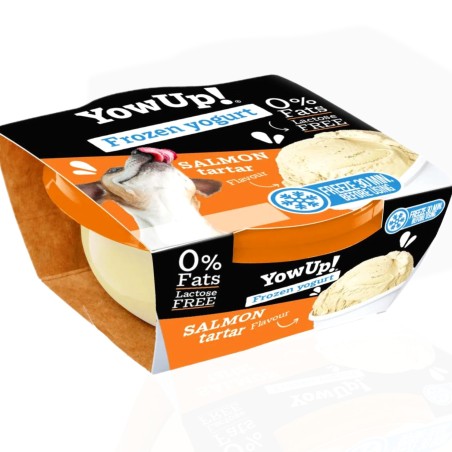 Yow Up! Frozen Yogurt Salmon Tartar 110g | Jogurt dla psa