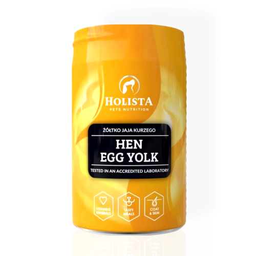 Holista Żółtko jaja kurzego 120g | suplement dla kota