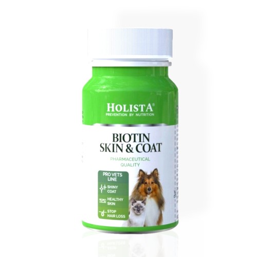 Holista Biotin Skin & Coat 90 tabl. | suplement dla kota