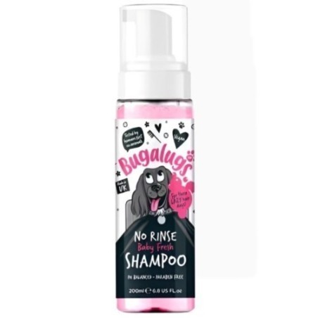 Bugalugs Suchy Szampon Baby Powder 200ml | Spray dla psa i kota