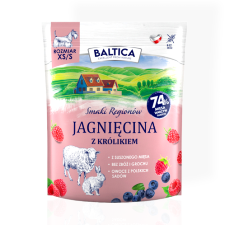 Baltica Small Breed Jagnięcina Królik 1kg | Sucha karma