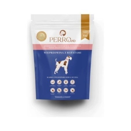 Perro Wieprzowina z batatami 1kg | Sucha karma dla psa