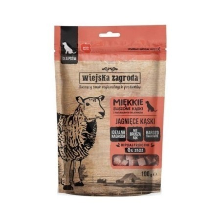 Wiejska Zagroda Jagnięce Kąski 100g | Przysmak dla psa