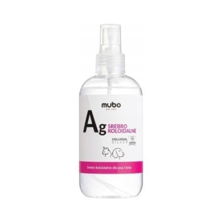MUBO Srebro Koloidalne 250ml | Tonik do skóry i uszu