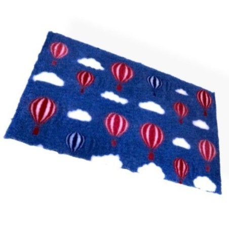 Buba Dry Bed Błękitny w stokrotki 100x75cm | Legowisko