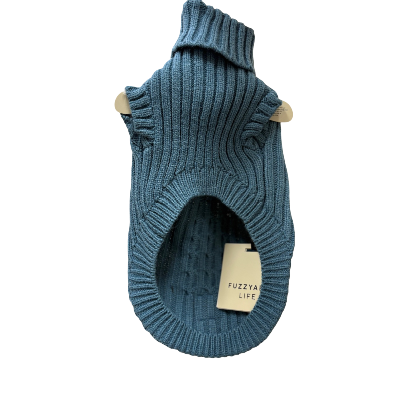 FuzzYard Life Sweter Z Dzianiny Francuski Błękit S1 | FuzzYard