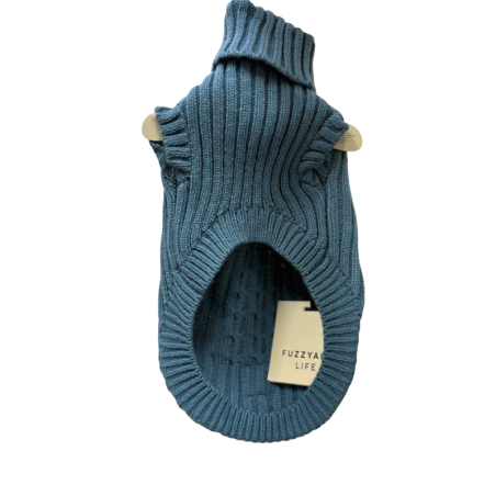 FuzzYard Life Sweter Z Dzianiny Francuski Błękit S3 | FuzzYard