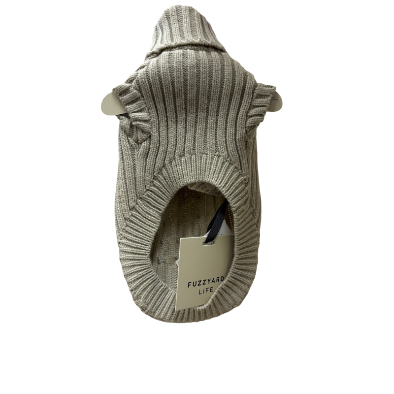 FuzzYard Life Sweter Z Dzianiny Piaskowy S1 | FuzzYard