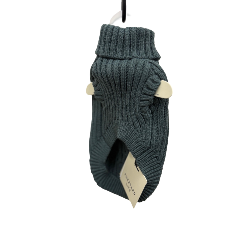 FuzzYard Life Sweter Z Dzianiny Szary Łupek S5 | FuzzYard