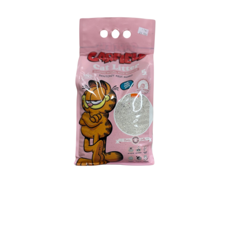Garfield żwirek bentonit baby powder 5l | Garfield