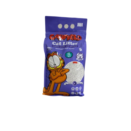 Garfield żwirek bentonit lawenda 5l | Garfield