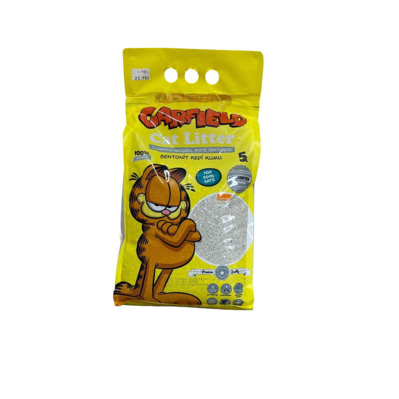 Garfield żwirek bentonit naturalny 5l | Garfield