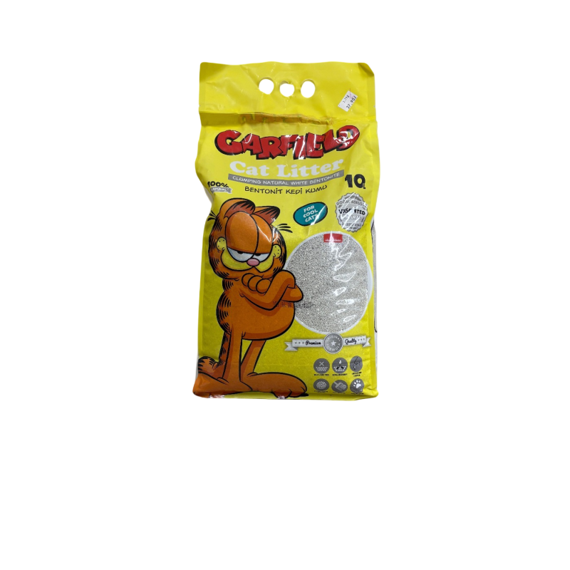 Garfield żwirek bentonit naturalny 10l | Garfield