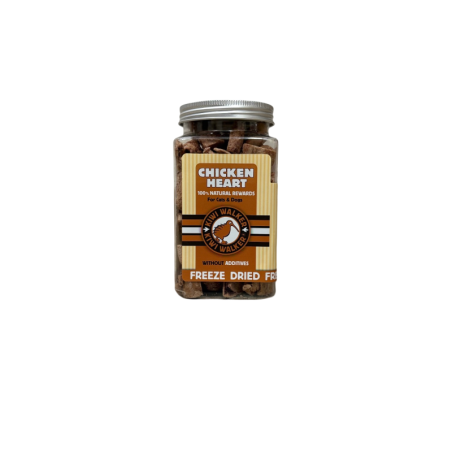 Kiwi walker Przysmak liofilizowany kurze serca 60g | Kiwi walker
