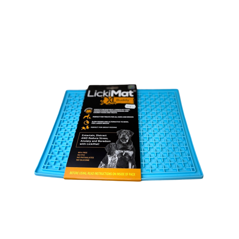 Lickimat Mata do lizania Buddy turkusowa XL 30×25,5cm | Lickimat