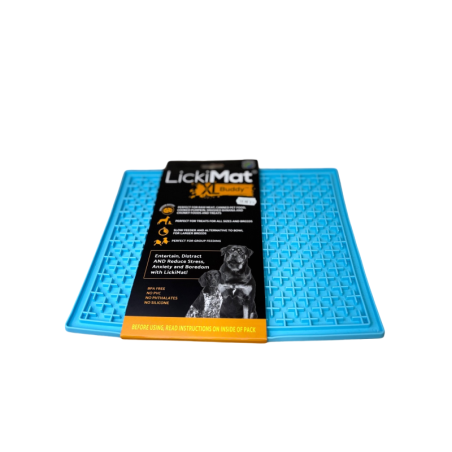 Lickimat Mata do lizania Buddy turkusowa XL 30×25,5cm | Lickimat