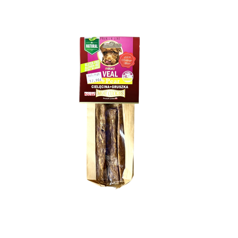Milord Przysmak cielęcina z gruszka 80g | Milord