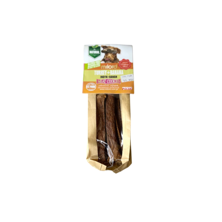 Milord Przysmak indyk z banan 80g | Milord