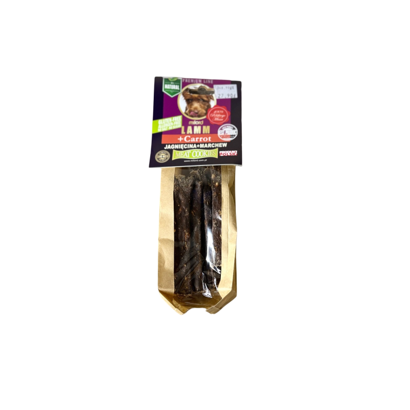 Milord Przysmak jagnięcina z marchew 80g | Milord