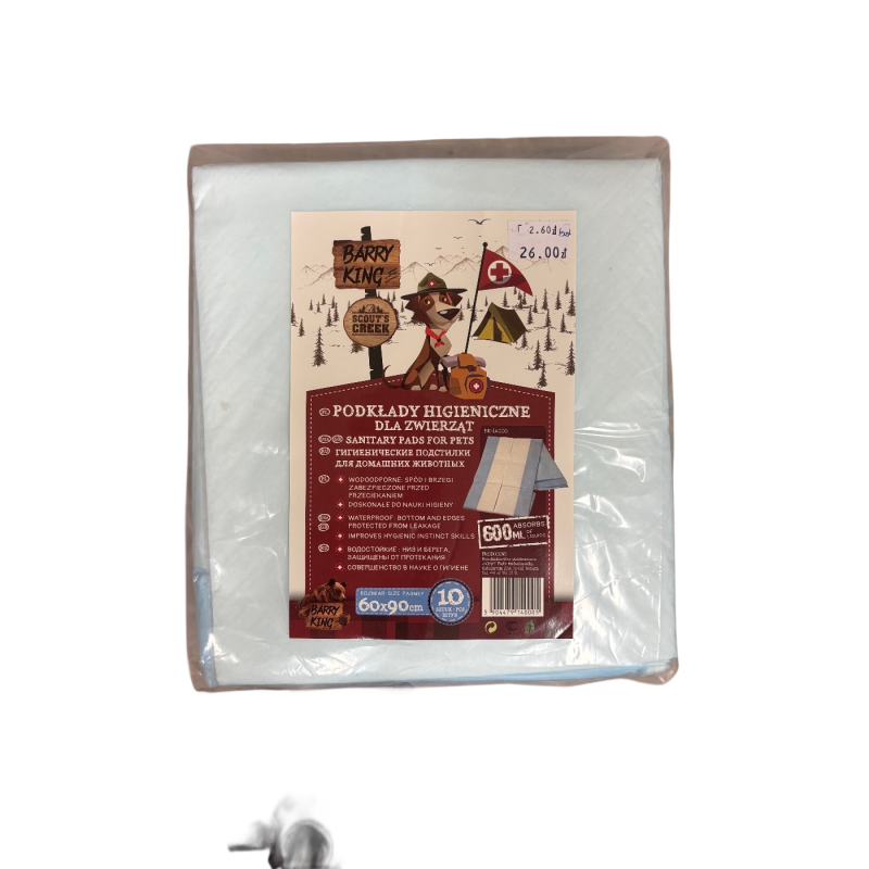 Barry King Podkłady Higieniczne 60x90cm 1 Szt. | Barry King
