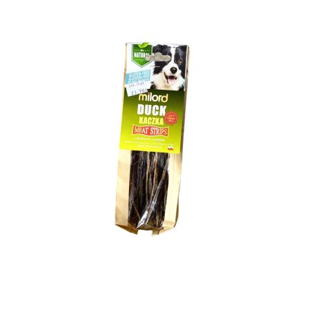 Milord Przysmak kaczka w paskach 80g | Milord