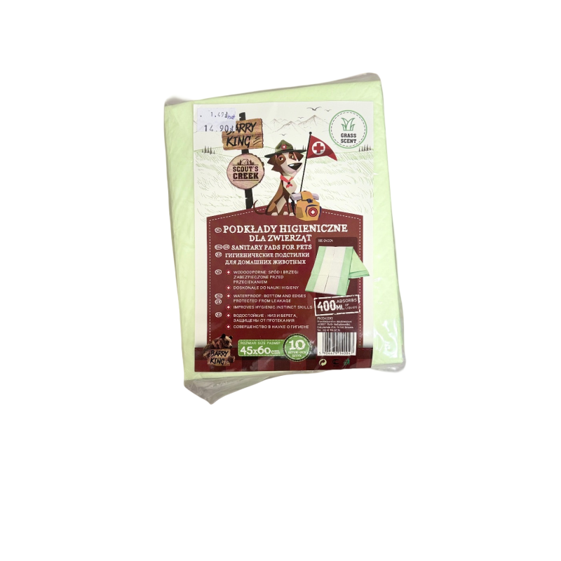 Barry King Podkłady Higieniczne Trawa 45x60cm | Barry King
