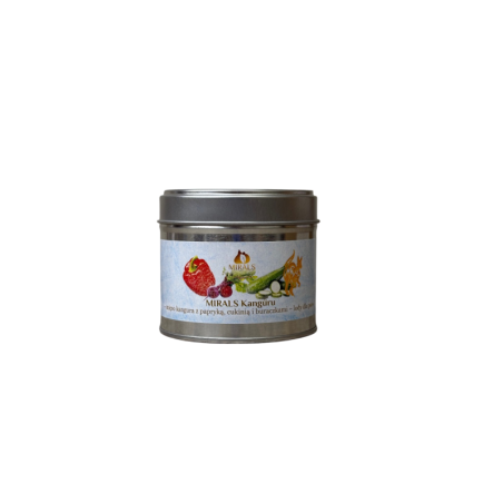 Mirals Lody dla psa mięso kangura z papryką, cukinią i buraczkami 20g | Mirals
