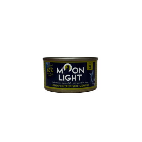 Moonlight Dinner Nr. 7 kurczak, kalmary i warzywa 80g | Moonlight Dinner