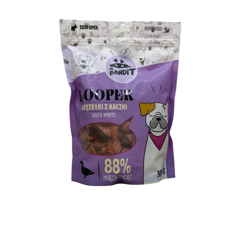 Mr. Bandit Looper węzełki z kaczki 500g | Mr. Bandit