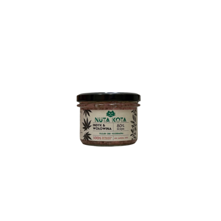 Nuta Kota Karma mokra superfood wołowina i indyk 200g | Nuta Kota