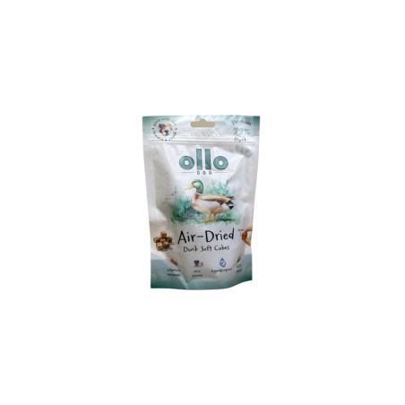Ollo Air Dried Duck Cubes 80g | Ollo