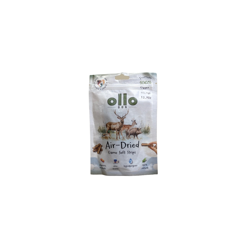 Ollo Air Dried Paski Dziczyzna 80g | Ollo