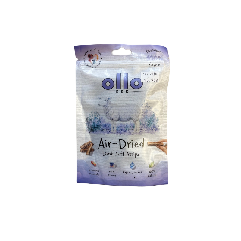 Ollo Air Dried Paski Jagnięcina 80g | Ollo