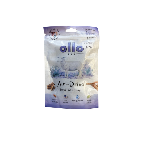 Ollo Air Dried Paski Jagnięcina 80g | Ollo