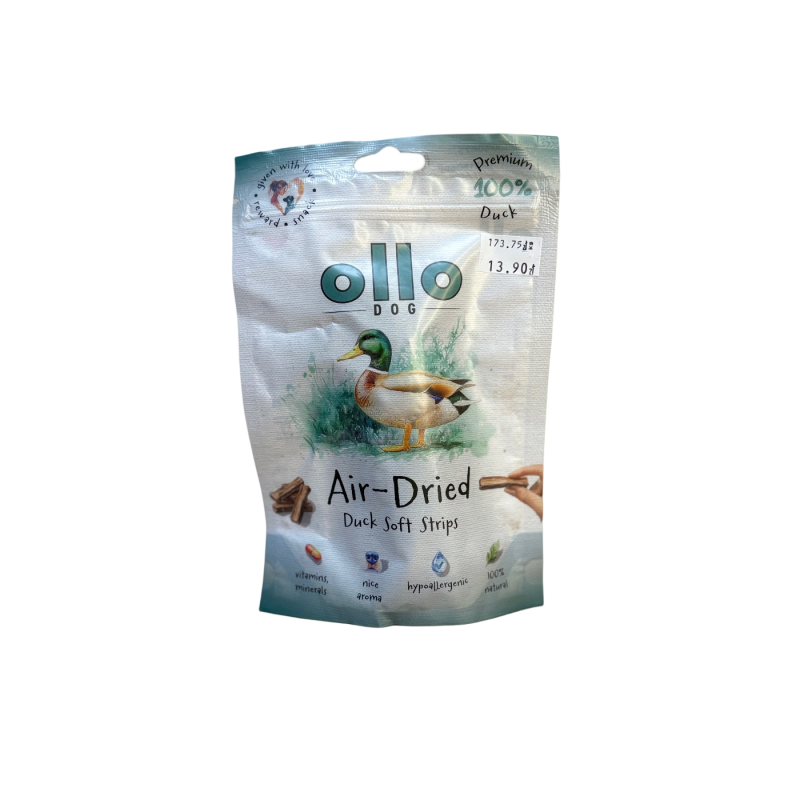 Ollo Air Dried Paski Kaczka 80g | Ollo