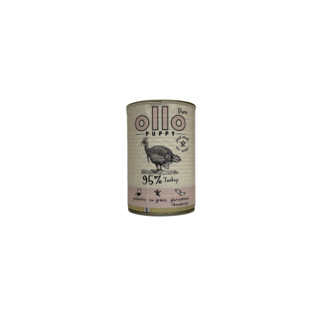 Ollo Pure Puppy Indyk 400g | Ollo