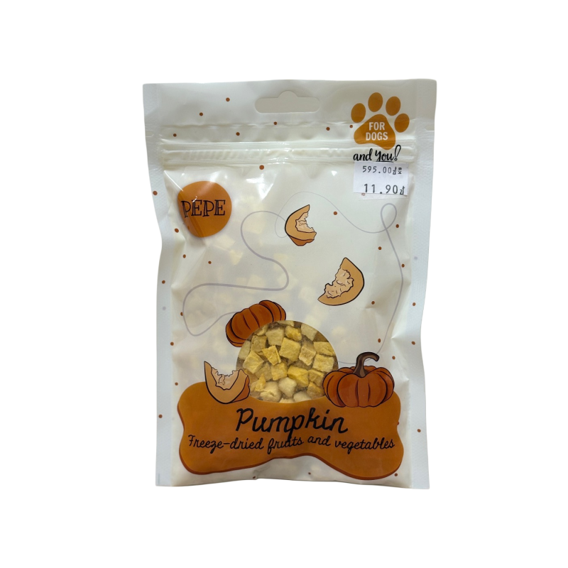Pepe Liofilizowana dynia 20g | Pepe