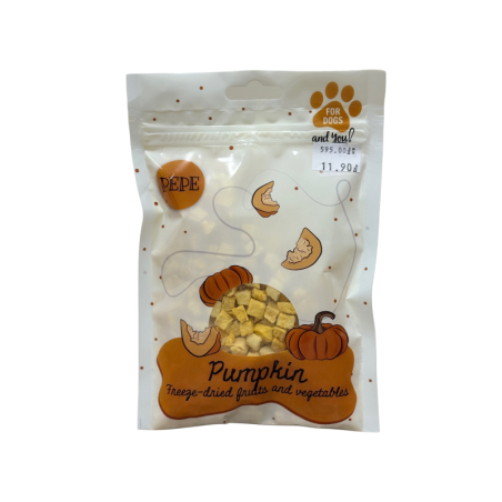 Pepe Liofilizowana dynia 20g | Pepe