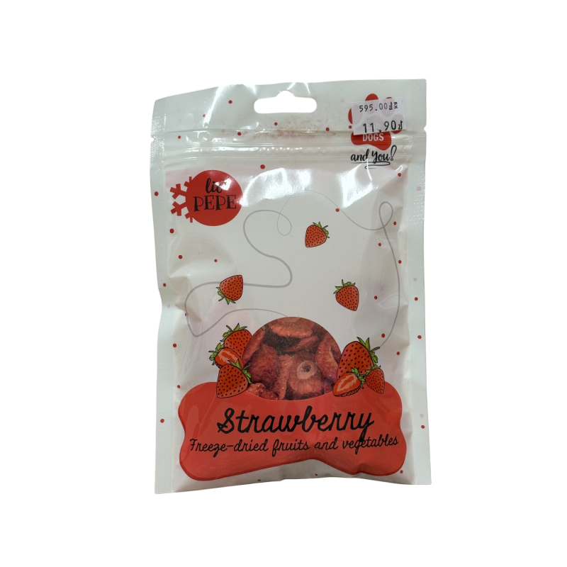 Pepe Liofilizowana truskawka 20g | Pepe