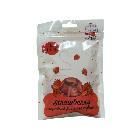 Pepe Liofilizowana truskawka 20g | Pepe