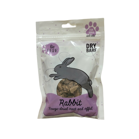 Pepe Liofilizowana wątróbka królika 60g | Pepe