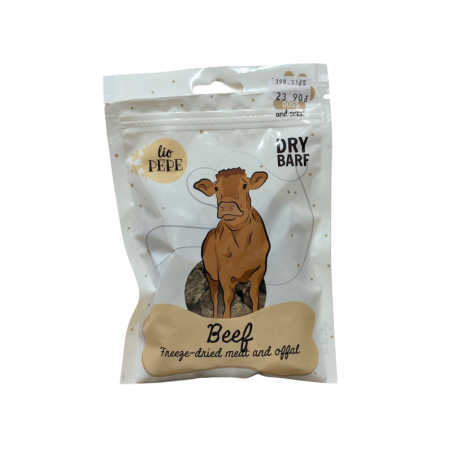 Pepe Liofilizowane mięso wołowe 60g | Pepe