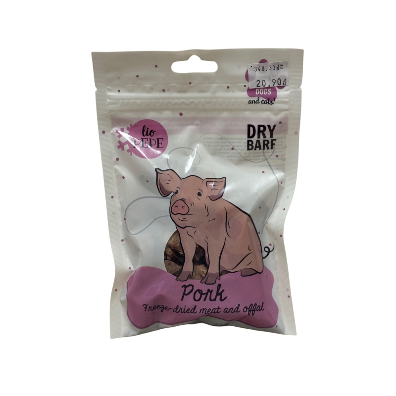 Pepe Liofilizowane serca wieprzowe 60g | Pepe