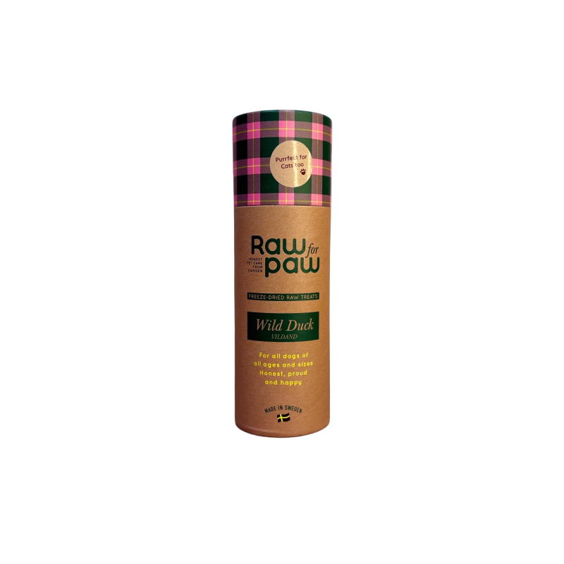 Raw for Paw przysmak liofilizowany dzika kaczka 45g | Raw For Paw