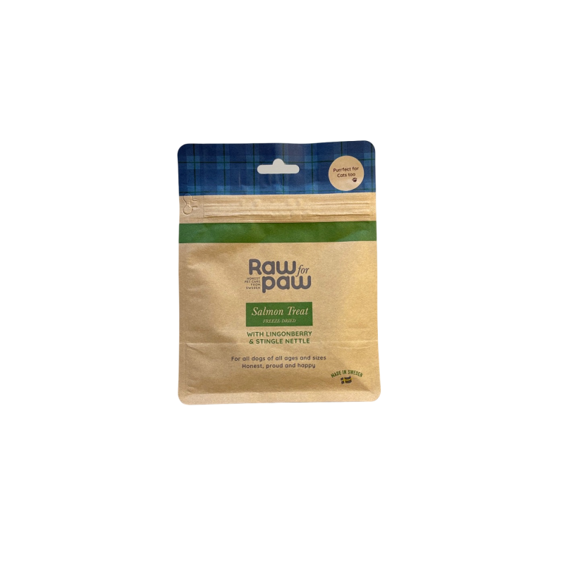 Raw for Paw przysmak liofilizowany łosoś 50g | Raw For Paw