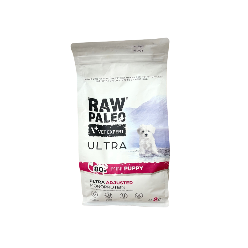 Raw Paleo Ultra Pork Mini Puppy 2 kg | Raw Paleo