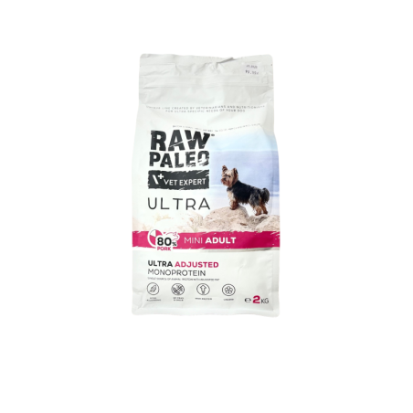 Raw Paleo Ultra Pork Mini Adult 2 kg | Raw Paleo