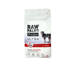 Raw Paleo Ultra Beef Medium & Large Adult 2 kg | Raw Paleo