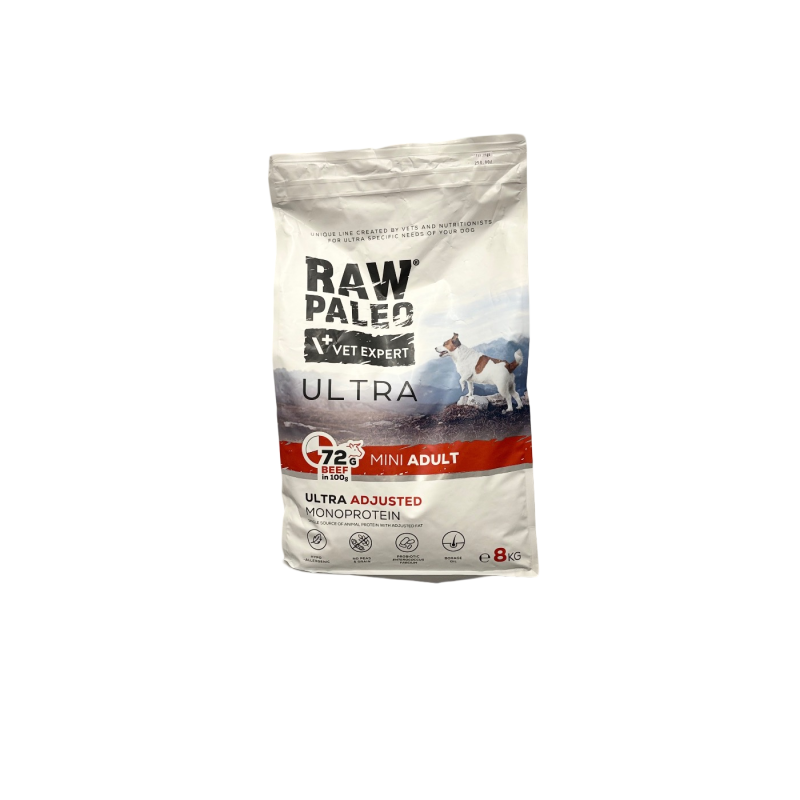 Raw Paleo Ultra Beef Mini Adult 8 kg | Raw Paleo